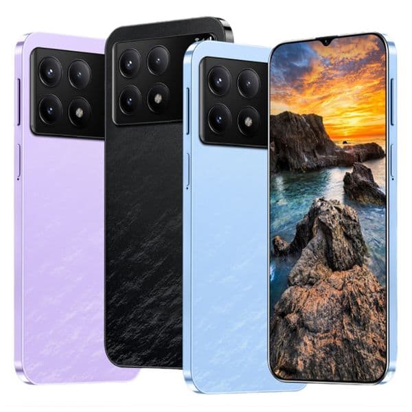 F6 PRO Smartphone 7 inch HD Screen Android 14 Snapdragon 8 Gen 3 CPU 16GB+1TB Cell Phone 50MP+108MP Camera Pixels 8000mAh Battery 5G Dual SIM Card