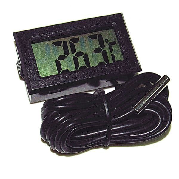 1PC Min LCD Display Digital Thermometer Car Refrigerator Aquarium Fish Tank Embedded Electronic Digital Thermometer