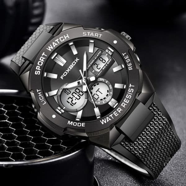 2026 New Luxury Mens Sport Watch Waterproof Digital Alarm Chronograph Quartz Wristwatches Male Clock Relogio outdoor Masculino Free Shipping