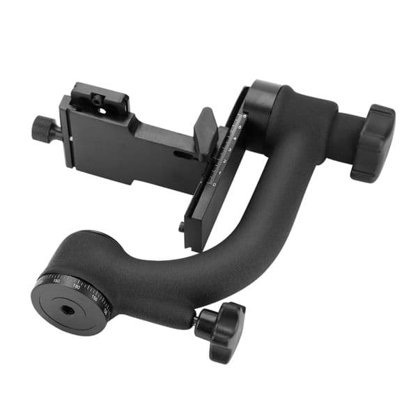 Photography Gimbal Tripod Head Monopod Aluminum Alloy Telephoto Lens Bird Head for Professional Photography Supplies
