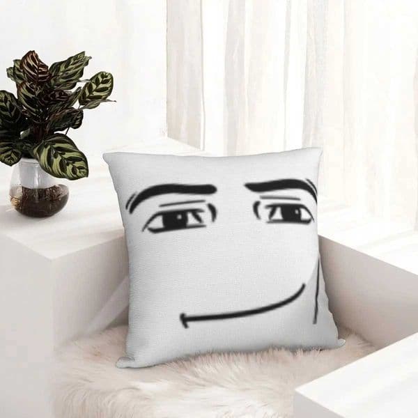Mens facial mask game cushion cover cute and interesting life Ro chair graphic box M241113