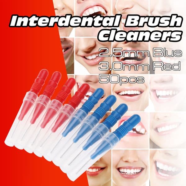 Oral mm Interdental Brushes Dental Care Brush Toothpick Between Teeth Kit Tools
