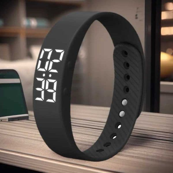 New Arrival Smart Scooter Bracelet Suitable for Men Real time Distance Silent Clock Environment Friendly Silicone USB Direct Charging Z241114