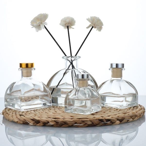 50ml 100ml 150ml Glass Diffuser Bottle Luxury Reed Diffuser Container for Aromatherapy Bottle with Stopper sea