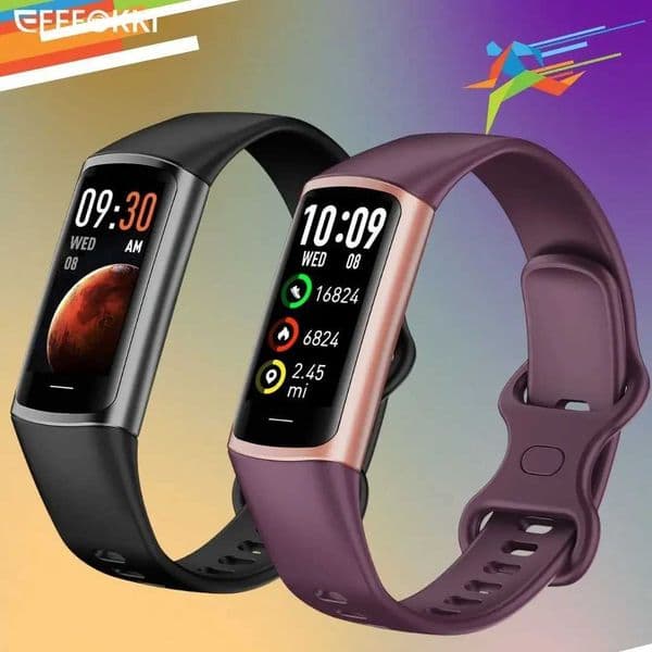 New Arrival Swimming Fitness Bracelet Waterproof Fitness Strap Smartwah Wan Pedeter Fitness Tracker Smart Wah Women Z241114