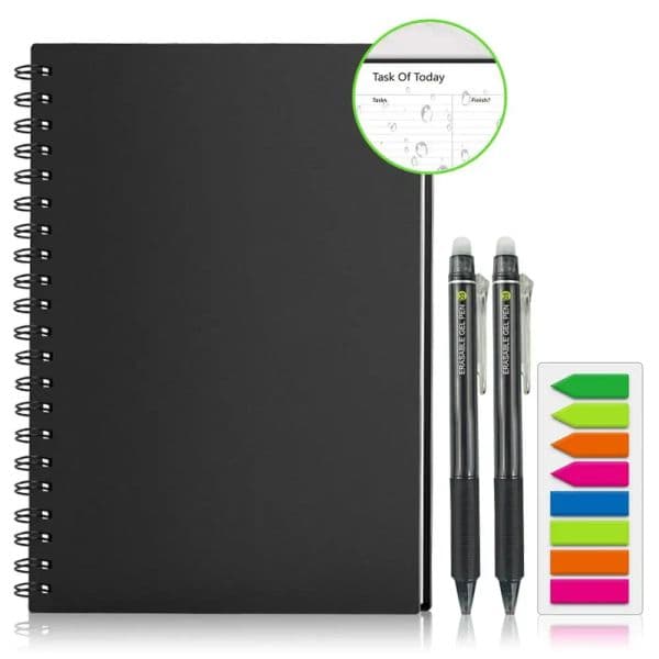 Notepad Paper Drawing Office Journal Smart Notebook Pocketbook Erasable Spiral Reusable Gift NEW School Diary