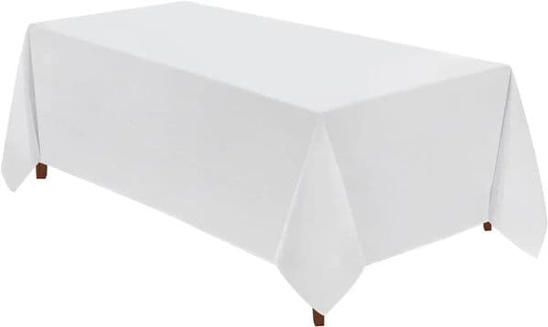 10 Pack 90156inch Rectangle Tablecloth Polyester Table ClothStain Resistant and Dining Cover for Kitch 241111