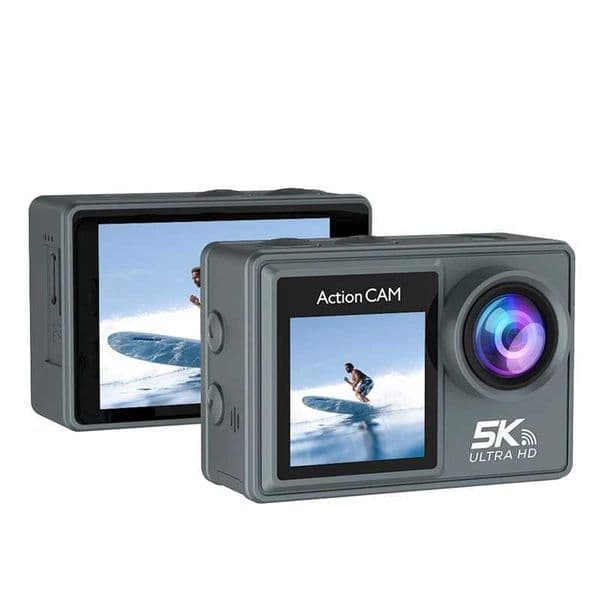 Hot Sale Action camera remote control electronic image stabilization camera 5K 30FPS with WiFi used for outdoor diving sports T241104