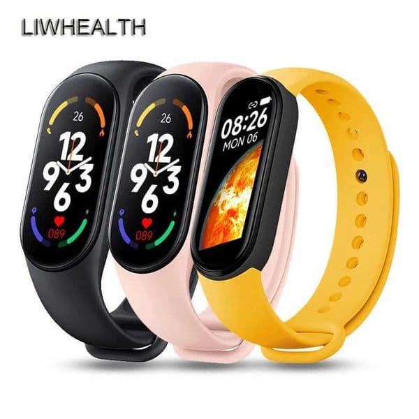 New Arrival Liwheel affordable Smartwah smart bracelet mens text childrens health band call text push iOS PK band 7 8 9 Z241114