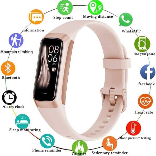 Hot Sale GFORDT Smart Wah Amoled Smartband Wen Rate blood pressure monitor connected to Smartwarm bracelet fitness tracker T241114