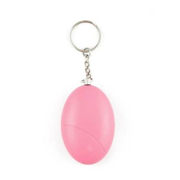 Self Defense Alarm 110dB Egg Shape Security Protect Alert Personal Safety Scream Loud Keychain Emergency Alarm for Child Elder