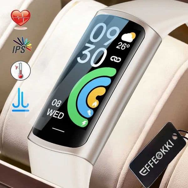 Hot Sale EFFEOKKI health monitor is suitable for Man Wen Band waterproof connection monitor Smartwah smart bracelet T241114