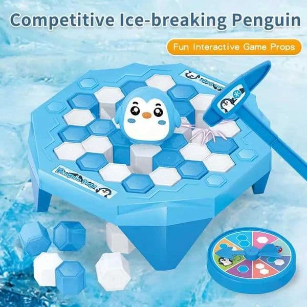 Childrens toys parents childrens family parties saving penguins ice blocks circuit breakers traps childrens adult board games stress relieving toys W241114