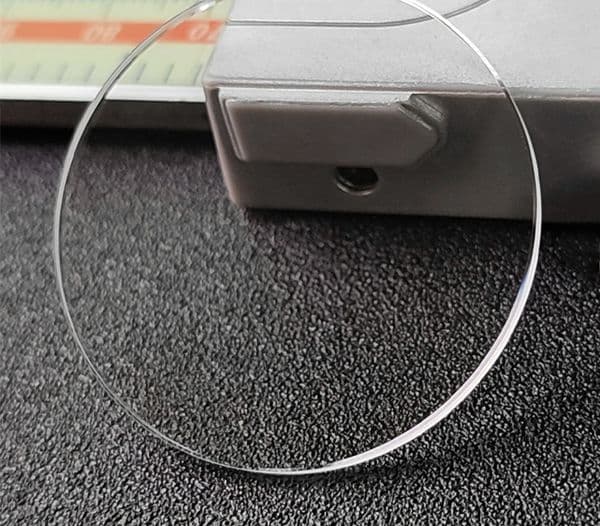 Plane Mineral Watch Glass 2.0mm Thickness Flat Round Crystal Clear Front Cover 30mm-39.5mm Diameter Part for Watch Repair YZC709