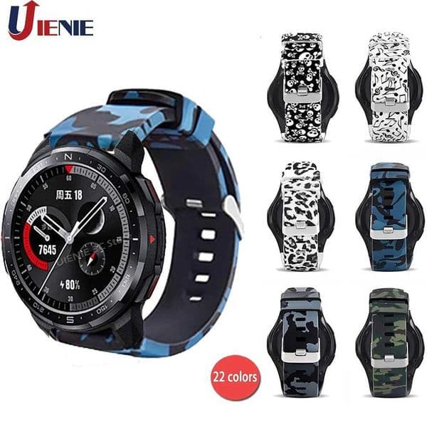 New Arrival Honor Wah GS Pro Strap Wahband mm Printed Replacement Bracelet Strap Correa Z241115