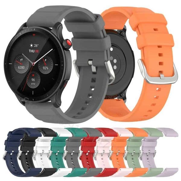 New Arrival Huamei Amazfit GTR 4/3 Pro/2/2e/47mm/GT Huamei strap bracelet for Huamei S1 Active/S1/S1 Pro soft silicone Correa Z241115