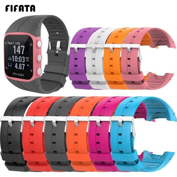 New Arrival FIFATA replaces soft silicone Wah sports strap for Polar M430 smart Wah bracelet wristband Z241115