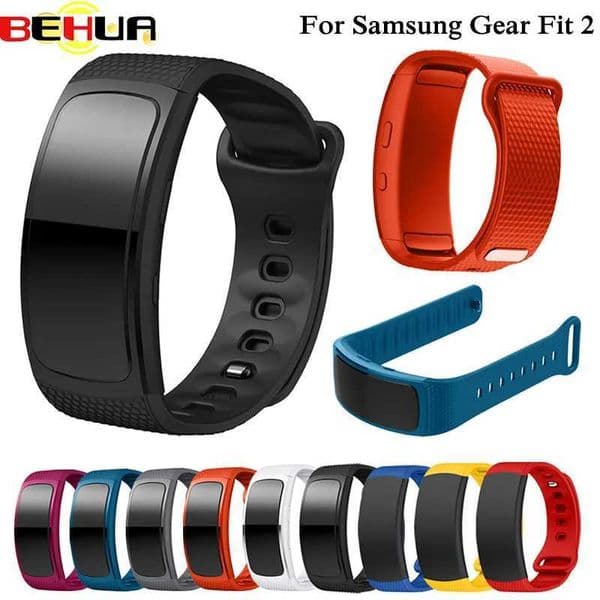 New Arrival S/L silicone wristband replacement for Gear Fit2 Pro Wahband compatible with Fit 2 SM-R360 Wah strap dropper Z241115