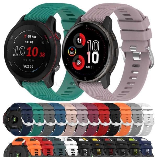 New Arrival Smart Wah Band For Gin Forerunner 255 255S 265S 265 245 Venus 3 3S 2S SQ Active 3 4 5 Silicone Bracelet Wristband Z241115