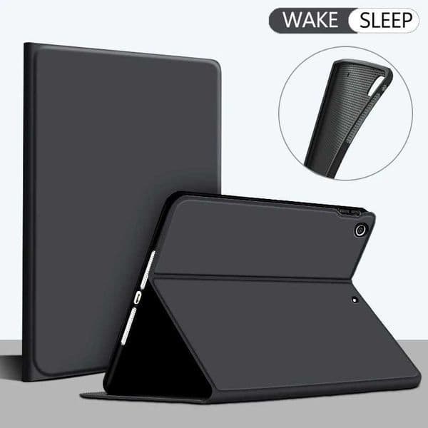 Suitable for iPad case 2021 Mini 5 6 Pro 11 9th generation tablet case 2018 9.7 5th generation Air 4 5 10.9 10th generation silicone black cover Funda M241115
