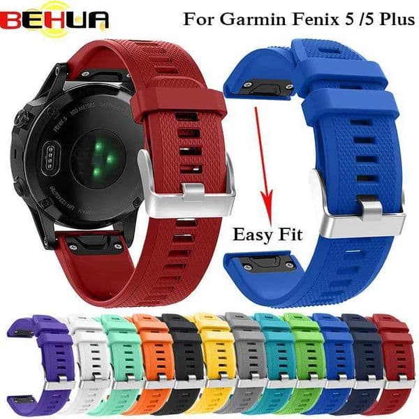New Arrival BEHUA replaces Gin Fenix 5 6 Plus Instinct Quatix 5 GPS smart Wah mm wristband bracelet Z241115