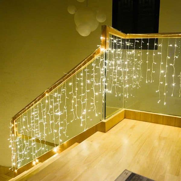 New Years Light 3.5m 96 SMD Christmas Garden LED String Light Christmas Tree for Garden Parties/Weddings/Holidays/Curtain Decoration X2411141