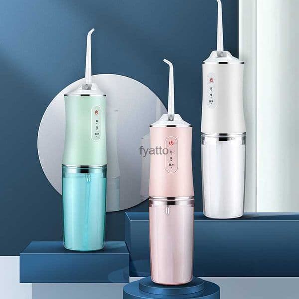 Oral Irrigators Dental irrigator electric pulse scaler powerful water pressure dental floss cleaning household portable H240415