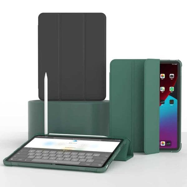 Suitable for iPad 10 2 shell 9th generation TPU protective shell with pencil holder suitable for iPad 10 2 2021 2020 cover M241115