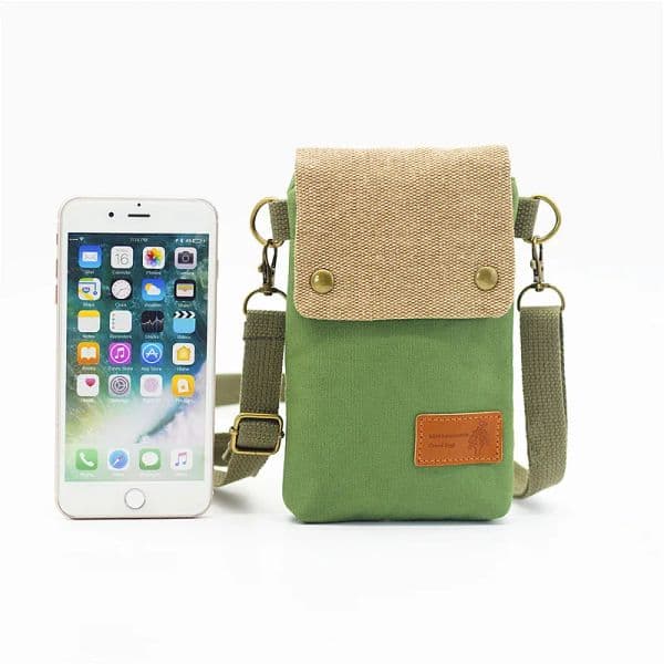 Mini Fabric Crossbody Bag Color Contrast TLXT Cell Phone Bag Designer Vintage Shoulder Purse Bag For Women Small Crossbody Bag New All-match