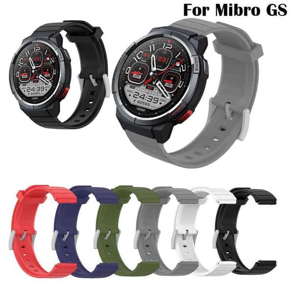 Mibro GS Wah Smart Wristband WahStrap Bracelet Soft Silicone Sports Accessory Strap M241115