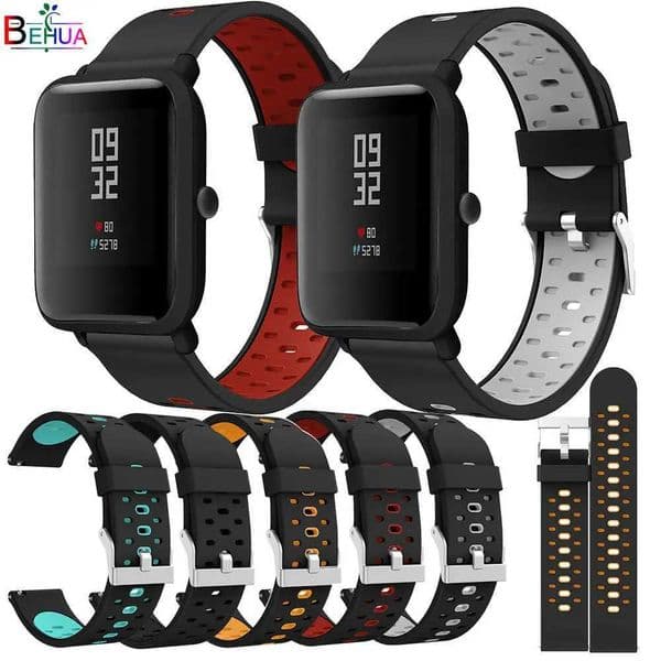 BEHUA Smartwah Bracelet Wah Strap Suitable for Huami Amazfit Bip youth/BIP lite/GTS 20MM Replacement Silicone WahBand Bracelet M241115
