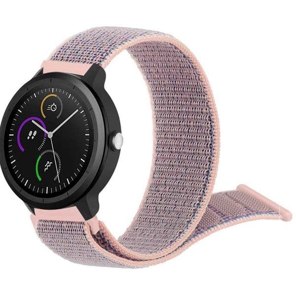 New Arrival Nylon ring strap for Gin Forerunner 55 245 645 Gin Venu 2 Plus/VenuSQ Music/move 3 Style Luxe music strap bracelet Z241115