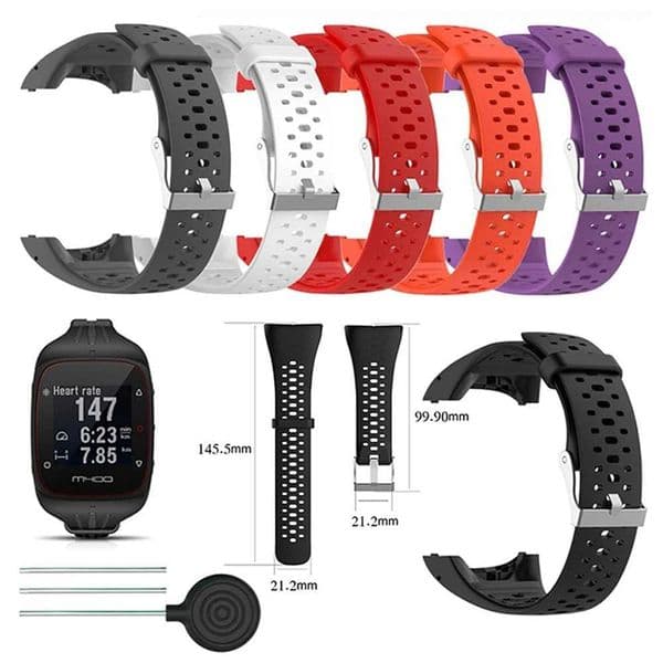 New Arrival Silicone wristband for Polar M400 M430 GPS Sports Wah Band replace Wahband bracelet with tool Z241115