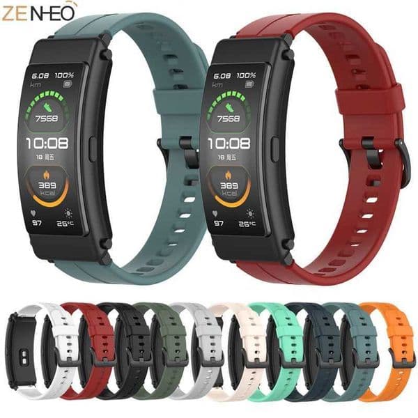 16mm silicone Wahband for TalkBand B6 B3 Talk Band B6 smart Wah wristband bracelet sports wristband replacement Correa M241115