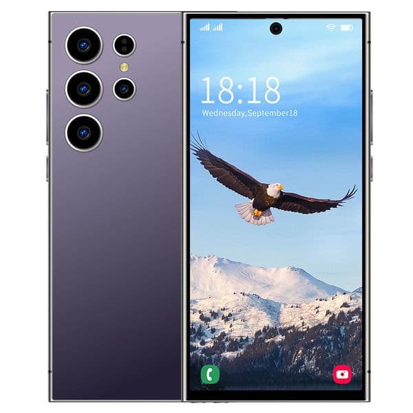 High-Performance Android 13 S24 Ultra 5G Phone with Large 7.3-inch Screen, Dual Network Support (LTE 4G and WCDMA) 3G) 64GB 256GB thumbnail 2