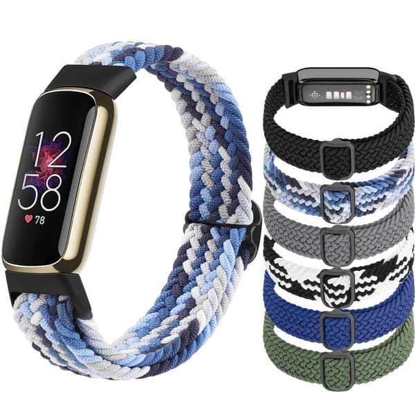 New Arrival Elastic woven Wah strap for luxury bracelet Adjustable nylon Wahband wrist strap for luxury bracelet Replacement strap Z241115