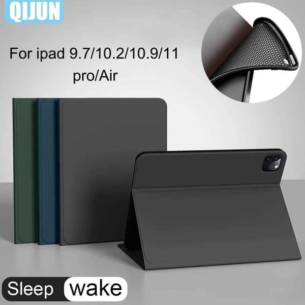Intelligent sleep wake-up box suitable for iPad Pro 9.7 2016 skin friendly fabric protective cover adjustable bracket fundas A1673 A1674 A1675 M241115