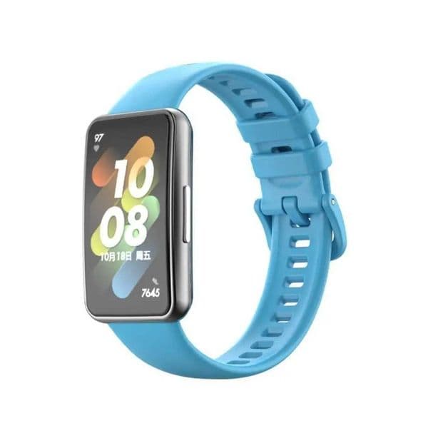 New Arrival Silicone Wah strap replacement portable breathable bracelet adapter Wahband suitable for Band 7 smart Wah accessories Z241115