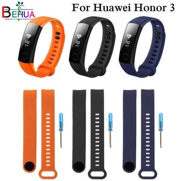 Sports Silicone Honor Strap 3 Smart Bracelet Adjustment Strap Honor Strap 3 Repair Tool Replacement M241115