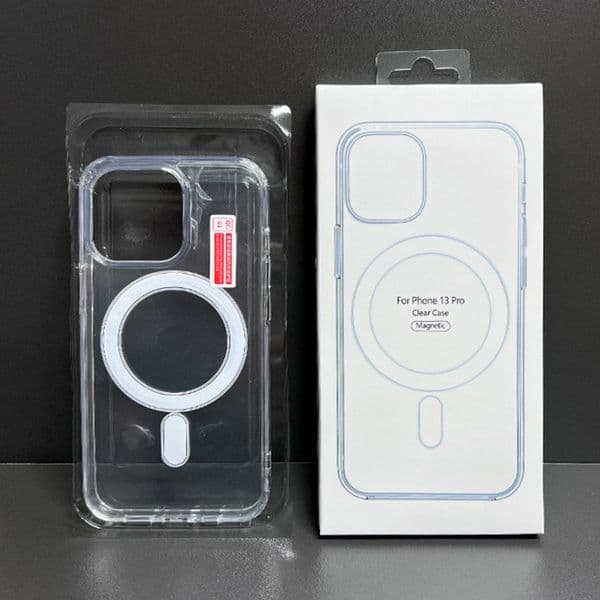 Phone case Clear Phone For iPhone 17 air 16 16e 14 13 12 11 15 Pro Max 16 Pro Max Magsafe Magnetic Wireless Charging Cases Cover