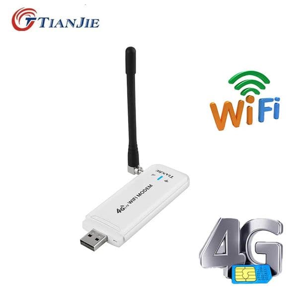 3G 4G universal WiFi router LTE FDD GSM mobile portable mini wireless USB modem encryption dongle with SIM card slot and antenna 241115