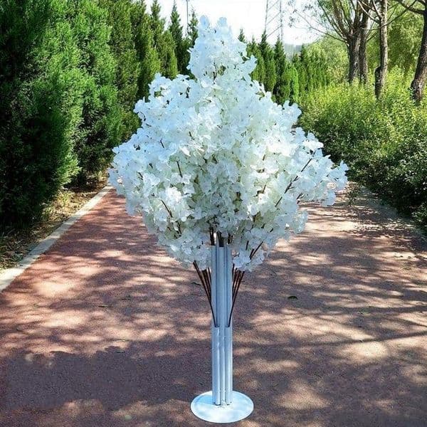 150CM Tall Upscale Artificial Cherry Blossom Tree Runner Aisle Column Road Leads For Wedding T Station Centerpieces