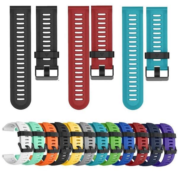 Hot Sale Outdoor sports silicone wristband for juniper Fenix 3 HR quaitx 3 Wahband color 26mm wide replacement Wahband bracelet T241115