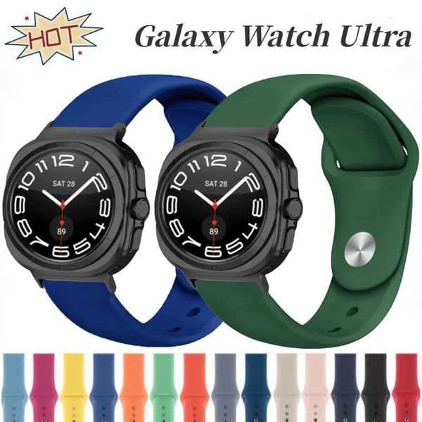 Hot Sale Soft silicone strap for Galaxy Wah 7 tra 47mm sports bracelet wristband used for Wah tra 7 Correa accessories T241115