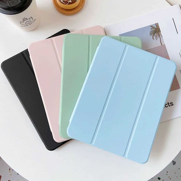 Hot Sale Suitable for iPad Mini 1 2 3 4 5 7.9 inch ultra-thin PU leather shell+soft silicone back shell suitable for iPad Mini 5 4 3 6 8.3 T241115