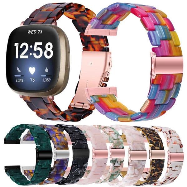 Hot Sale Essidi new resin Wah Bands for Versa 4 3 bracelet wristband bracelet watch strap ring For Sense 2 Correa T241115