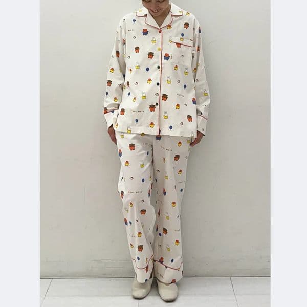 Womens pajamas womens clothing cotton and polyester 241115
