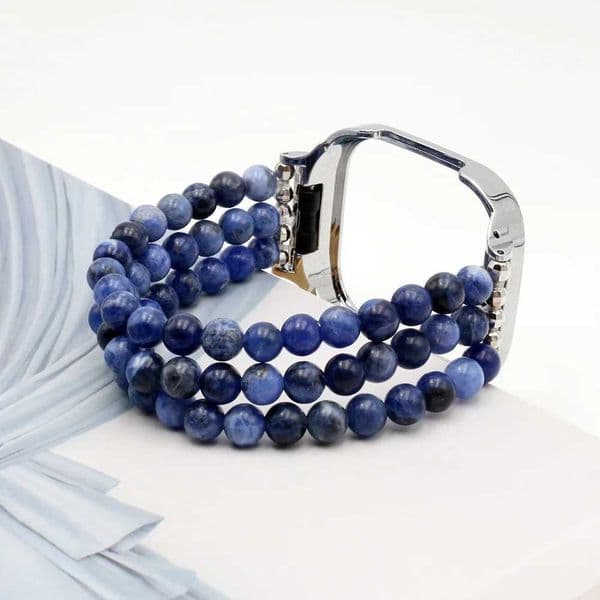 Mi Wah 3 Active/Wah 3 lite Smartwah Agate Bead Wristband Wenmen Wahband Elastic Wristband M241115