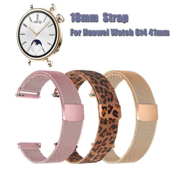 18mm metal magnetic strap for Fahrenheit Gt4 41mm bracelet wristband M241115