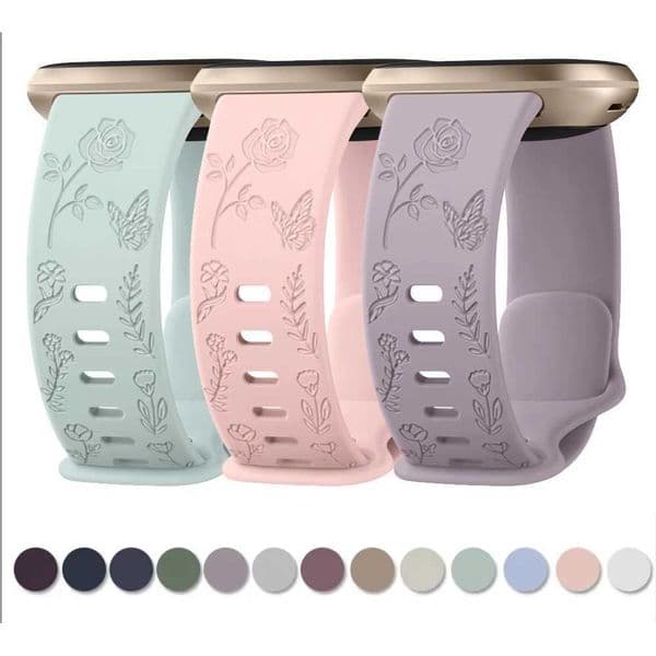 Versa 3/Versa 4 Strap Soft Silicone Wahband for Sensation/Sensation 2 Strap Accessories M241115